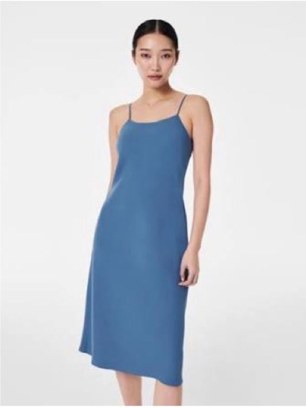 NWT Spanx crepe reversible slip dress XL